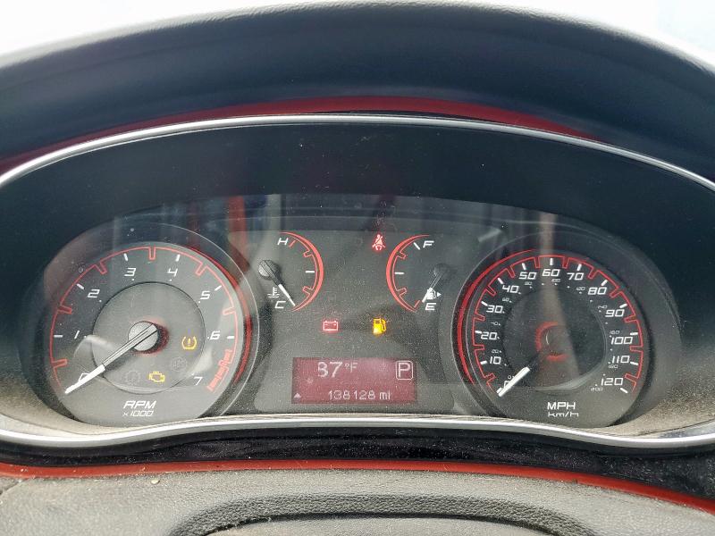 1C3CDFBB7GD592815 - 2016 DODGE DART SXT BLACK photo 9