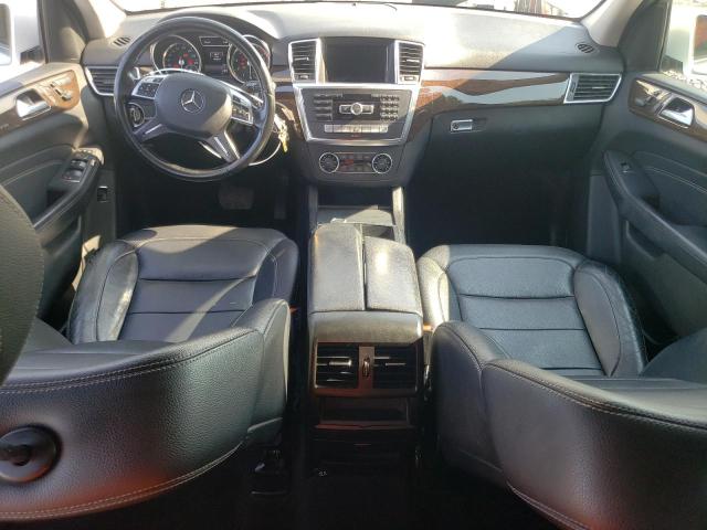 4JGDA5HB2FA457523 - 2015 MERCEDES-BENZ ML 350 4MATIC WHITE photo 8