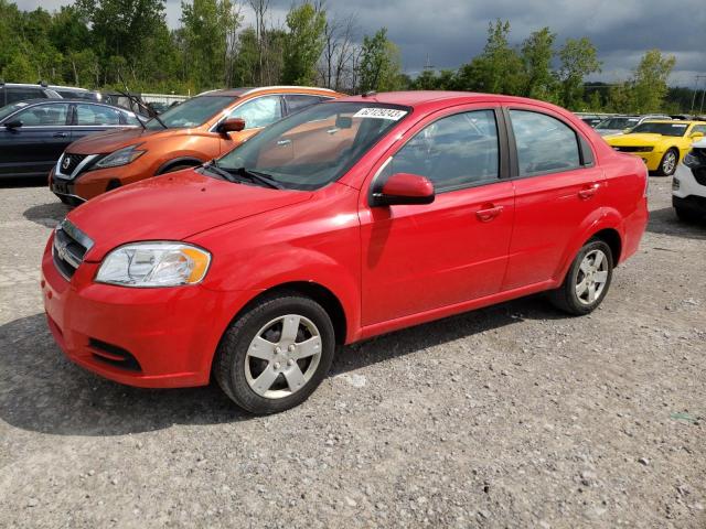 KL1TD5DE2AB050786 - 2010 CHEVROLET AVEO LS 红色 照片 1