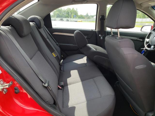 KL1TD5DE2AB050786 - 2010 CHEVROLET AVEO LS 红色 照片 10