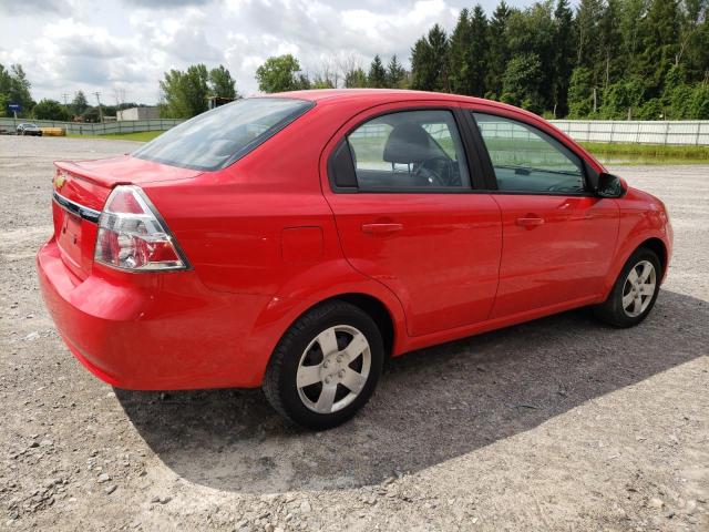 KL1TD5DE2AB050786 - 2010 CHEVROLET AVEO LS 红色 照片 3