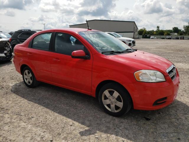 KL1TD5DE2AB050786 - 2010 CHEVROLET AVEO LS 红色 照片 4