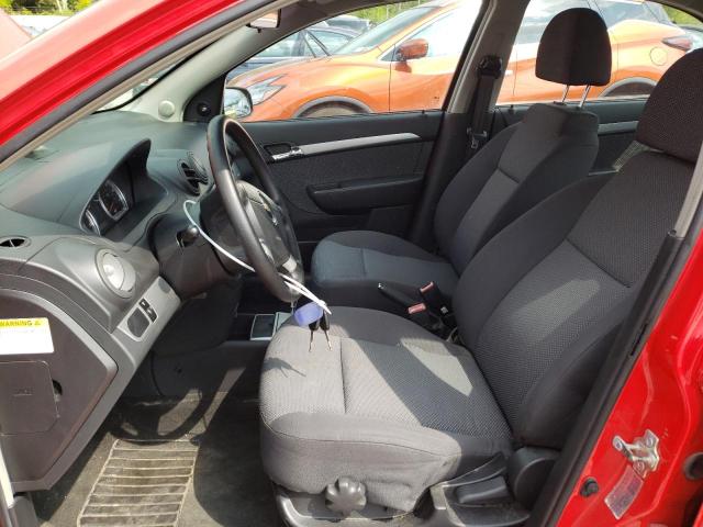 KL1TD5DE2AB050786 - 2010 CHEVROLET AVEO LS 红色 照片 7