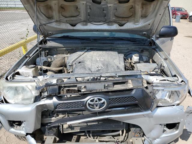 5TFJU4GN2DX036979 - 2013 TOYOTA TACOMA DOUBLE CAB PRERUNNER SILVER photo 11