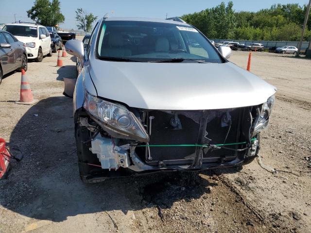 2T2BK1BA2CC121584 - 2012 LEXUS RX 350 SILVER photo 5