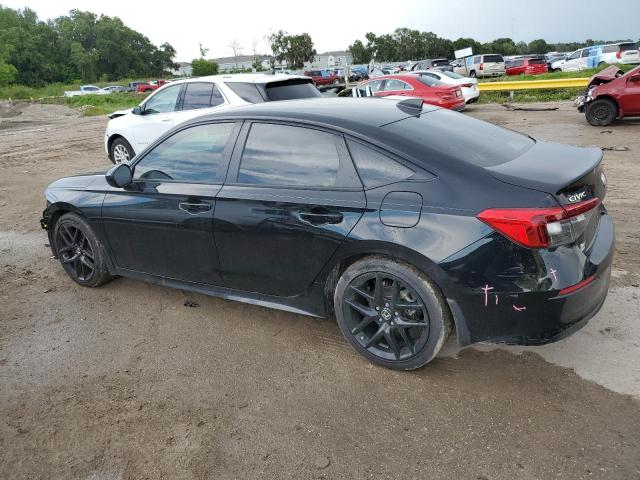 2HGFE2F58NH592729 - 2022 HONDA CIVIC SPORT BLACK photo 2