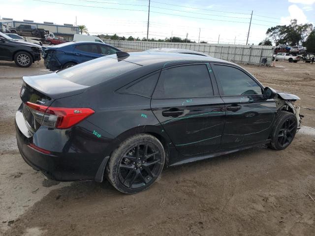 2HGFE2F58NH592729 - 2022 HONDA CIVIC SPORT BLACK photo 3
