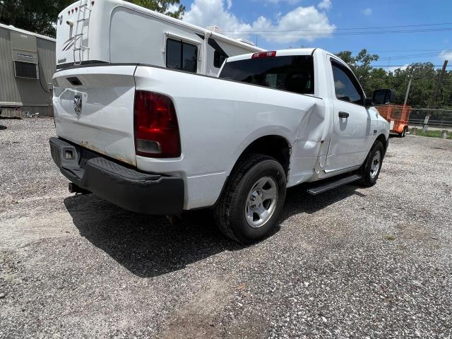 3D7JB1ET8B660523 - 2011 DODGE RAM 1500 WHITE photo 4