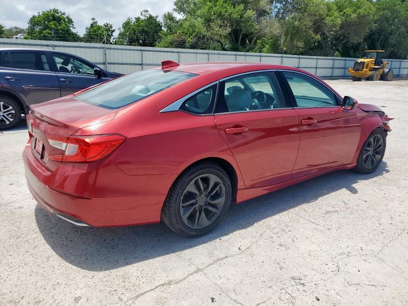 1HGCV1F1XJA214933 - 2018 HONDA ACCORD LX RED photo 3