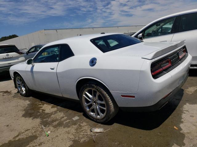 2C3CDZKG5NH185816 - 2022 DODGE CHALLENGER GT WHITE photo 2