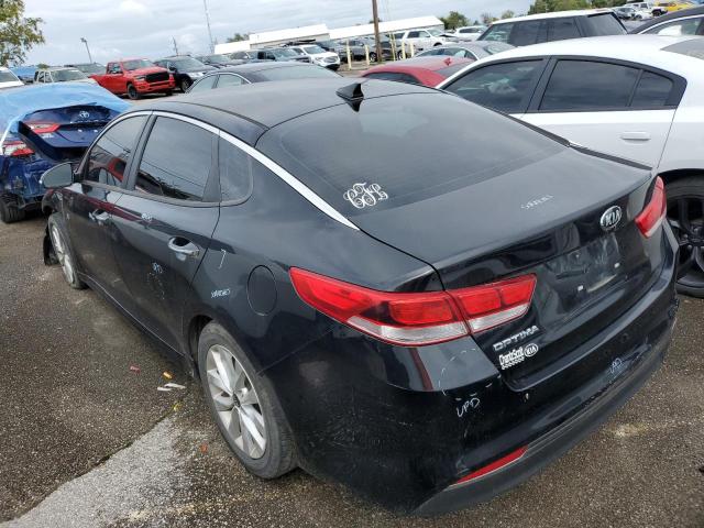 5XXGT4L36GG074650 - 2016 KIA OPTIMA LX BLACK photo 2