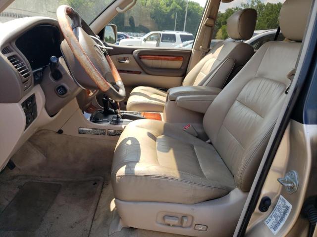 JT6HT00W3Y0085143 - 2000 LEXUS LX 470 CREAM photo 7