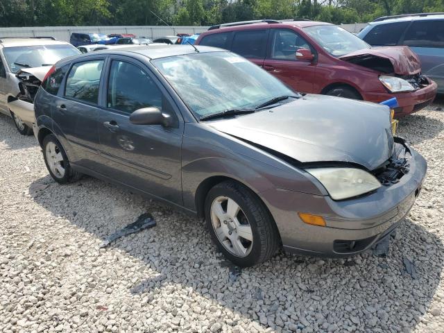 1FAHP37N77W314453 - 2007 FORD FOCUS ZX5 GRAY photo 4