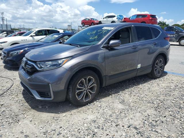 5J6RW1H82NA001281 - 2022 HONDA CR-V EXL GRAY photo 1