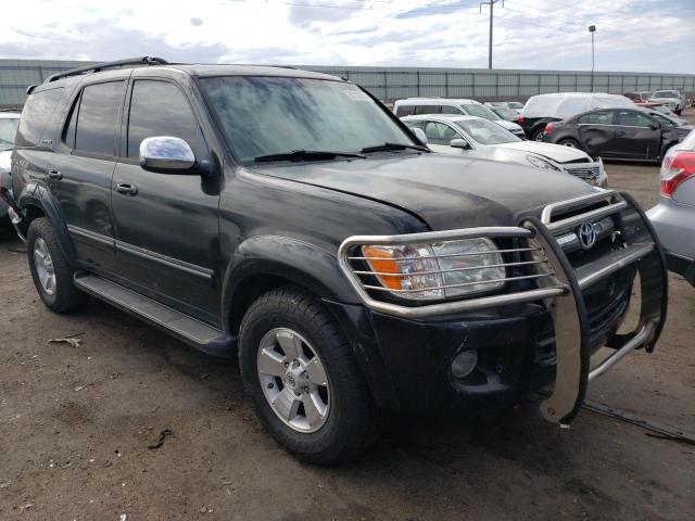 5TDBT48A77S283489 - 2007 TOYOTA SEQUOIA LIMITED BLACK photo 4