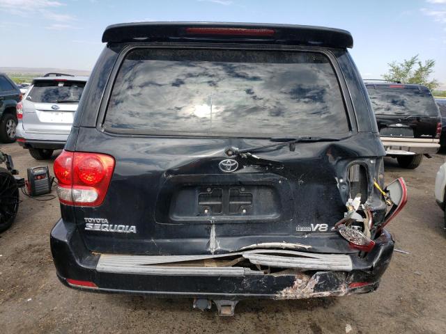 5TDBT48A77S283489 - 2007 TOYOTA SEQUOIA LIMITED BLACK photo 6