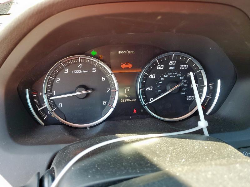 19UUB1F54HA002961 - 2017 ACURA TLX TECH RED photo 9