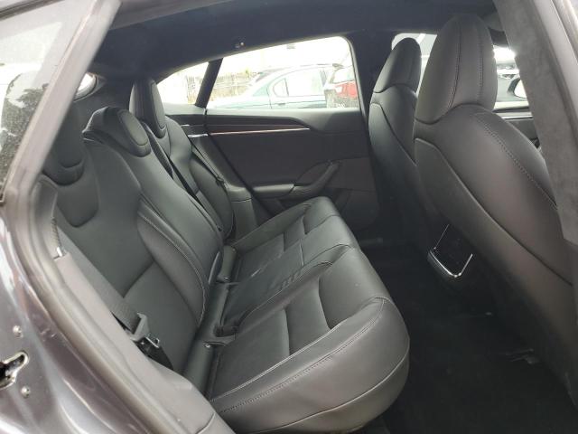 5YJSA1E63MF451746 - 2021 TESLA MODEL S GRAY photo 10