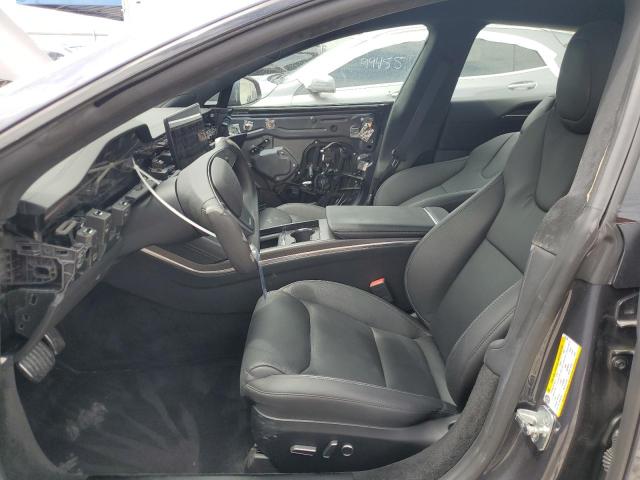 5YJSA1E63MF451746 - 2021 TESLA MODEL S GRAY photo 7