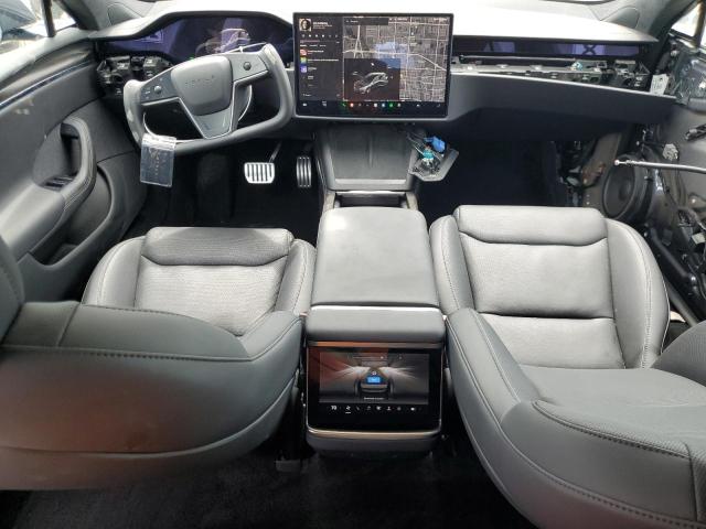 5YJSA1E63MF451746 - 2021 TESLA MODEL S GRAY photo 8