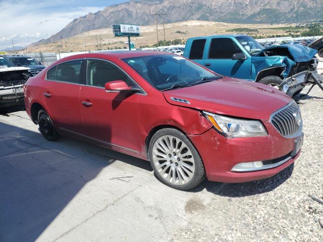 1G4GF5G32EF141131 - 2014 BUICK LACROSSE TOURING RED photo 4