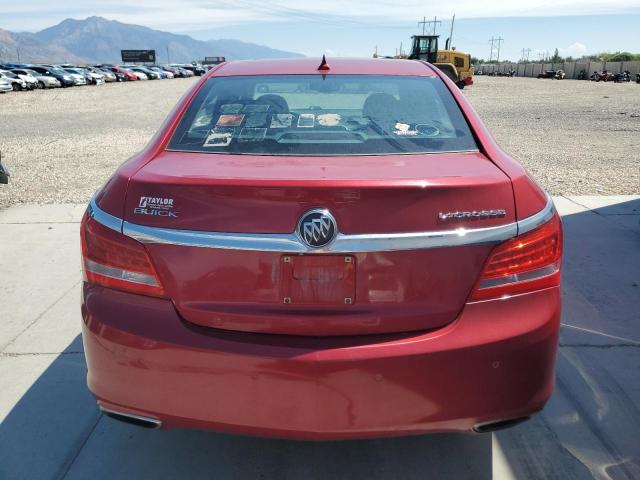 1G4GF5G32EF141131 - 2014 BUICK LACROSSE TOURING RED photo 6