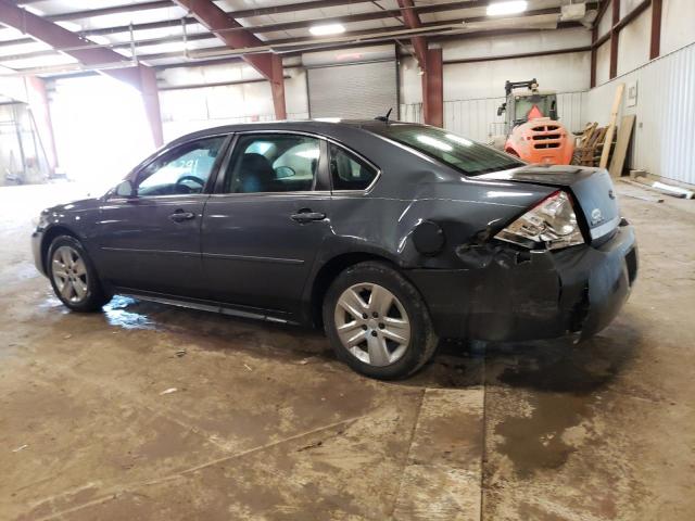 2G1WA5EK8B1151781 - 2011 CHEVROLET IMPALA LS GRAY photo 2