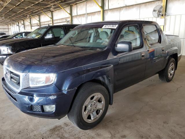 5FPYK1F29AB008667 - 2010 HONDA RIDGELINE RT BLUE photo 1