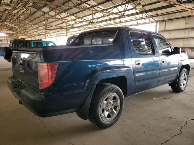 5FPYK1F29AB008667 - 2010 HONDA RIDGELINE RT BLUE photo 3