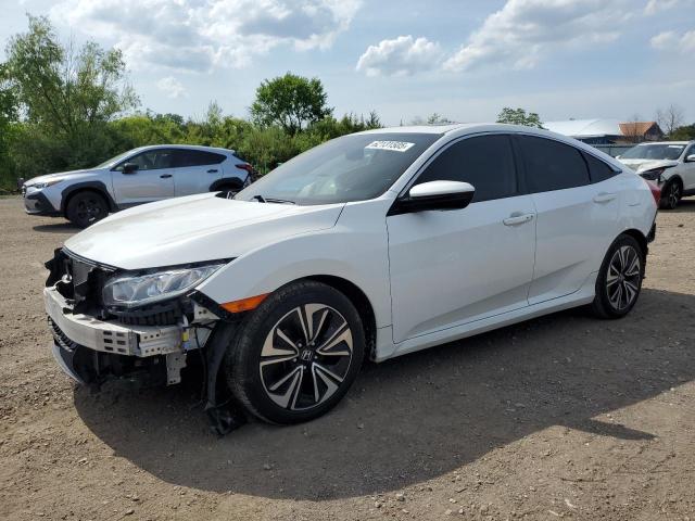 19XFC1F71GE005947 - 2016 HONDA CIVIC EXL WHITE photo 1