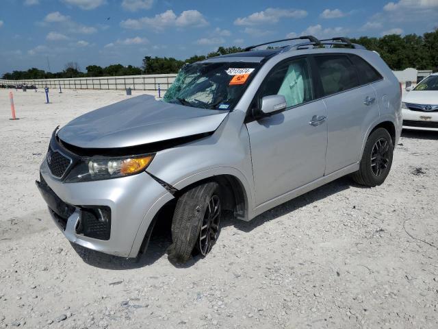 5XYKW4A20CG188533 - 2012 KIA SORENTO SX SILVER photo 1