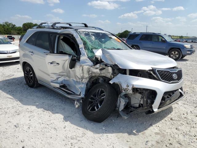 5XYKW4A20CG188533 - 2012 KIA SORENTO SX SILVER photo 4