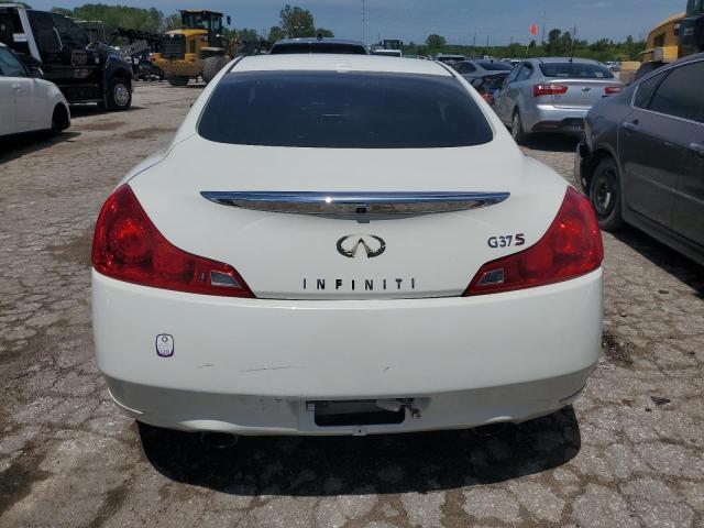 JNKCV64E18M113806 - 2008 INFINITI G37 BASE WHITE photo 6