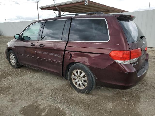 5FNRL3H45AB023428 - 2010 HONDA ODYSSEY EX BURGUNDY photo 2