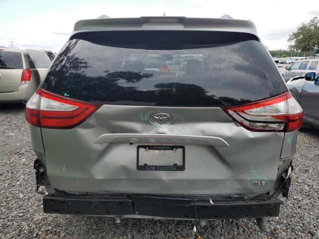5TDYZ3DC3KS992553 - 2019 TOYOTA SIENNA XLE Արծաթագույն լուսանկար 6