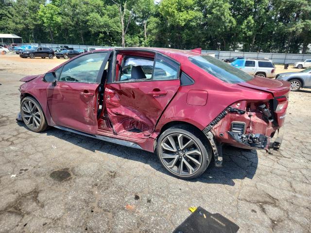 5YFS4MCE8NP128334 - 2022 TOYOTA COROLLA SE Бордовый фото 2