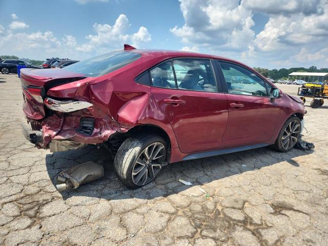 5YFS4MCE8NP128334 - 2022 TOYOTA COROLLA SE Бордовый фото 3