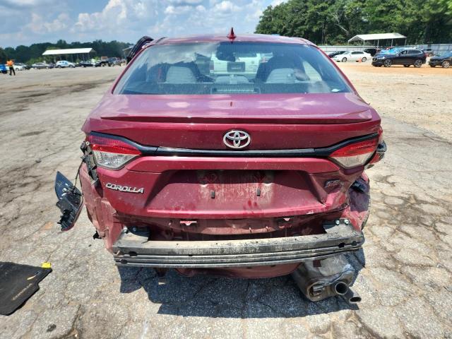 5YFS4MCE8NP128334 - 2022 TOYOTA COROLLA SE Бордовый фото 6