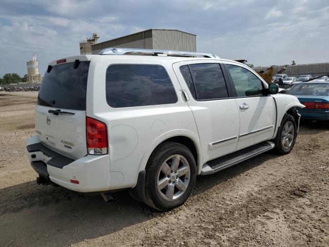 5N1BA0NE0DN609443 - 2013 NISSAN ARMADA PLATINUM WHITE photo 3