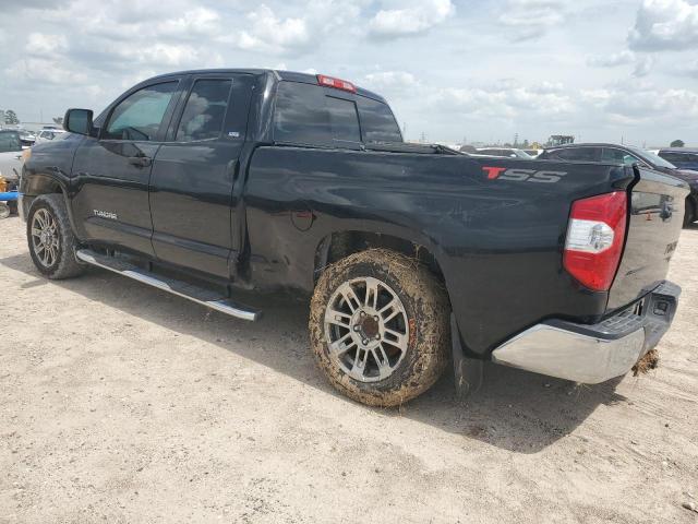 5TFRM5F10EX069827 - 2014 TOYOTA TUNDRA DOUBLE CAB SR/SR5 BLACK photo 2
