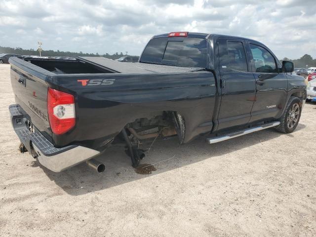 5TFRM5F10EX069827 - 2014 TOYOTA TUNDRA DOUBLE CAB SR/SR5 BLACK photo 3