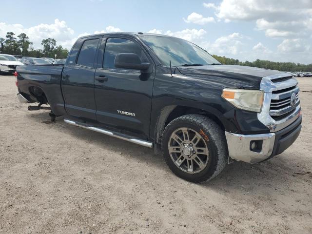 5TFRM5F10EX069827 - 2014 TOYOTA TUNDRA DOUBLE CAB SR/SR5 BLACK photo 4
