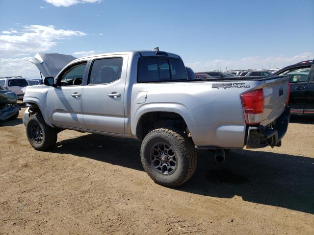 3TMCZ5ANXGM003442 - 2016 TOYOTA TACOMA DOUBLE CAB SILVER photo 2