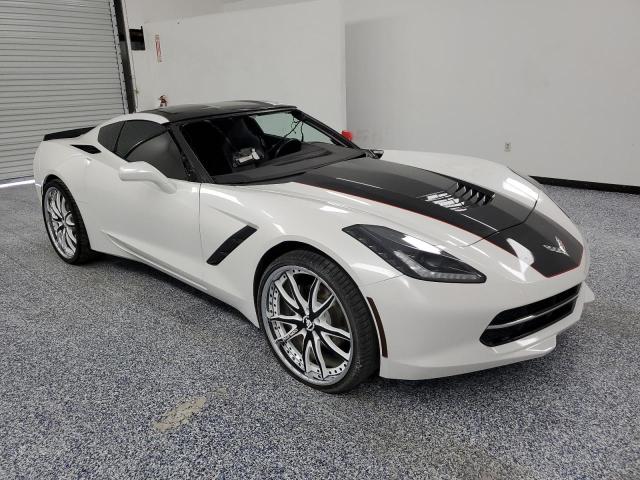1G1YB2D73K5108210 - 2019 CHEVROLET CORVETTE STINGRAY 1LT WHITE photo 4