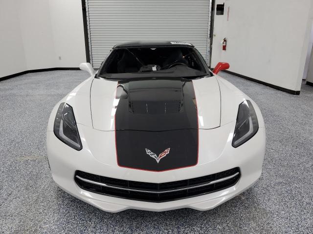 1G1YB2D73K5108210 - 2019 CHEVROLET CORVETTE STINGRAY 1LT WHITE photo 5