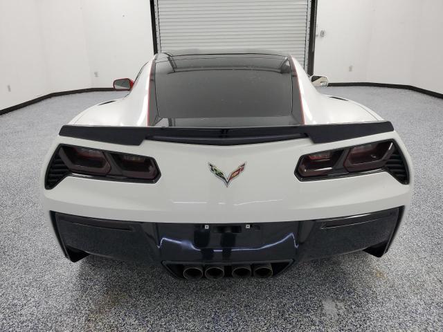 1G1YB2D73K5108210 - 2019 CHEVROLET CORVETTE STINGRAY 1LT WHITE photo 6