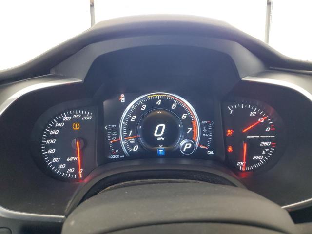 1G1YB2D73K5108210 - 2019 CHEVROLET CORVETTE STINGRAY 1LT WHITE photo 9