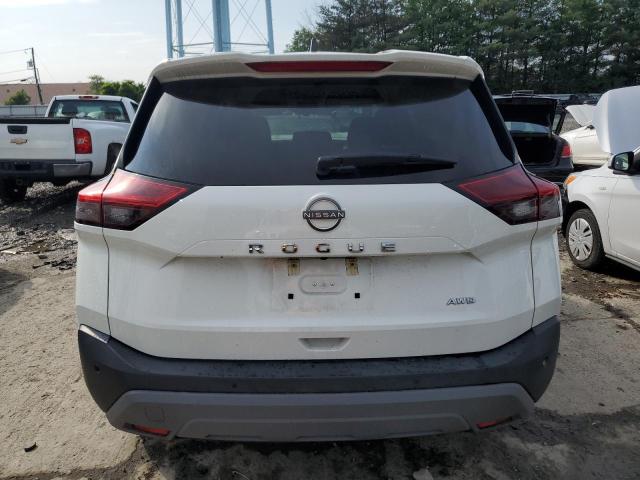 5N1BT3AB3PC773342 - 2023 NISSAN ROGUE S WHITE photo 6