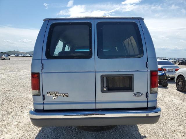 1FBJS31L4VHA00394 - 1997 FORD ECONOLINE E350 SUPER DUTY BLUE photo 6