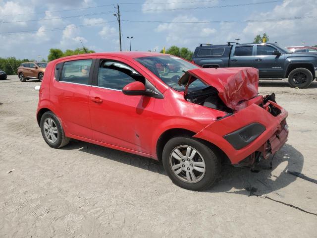 1G1JC6SG5E4129269 - 2014 CHEVROLET SONIC LT 红色 照片 4